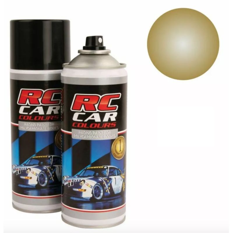 Ghiant RCC 910 RC modellautó karosszéria lexanit festék Metal Gold